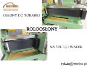 ROLOOSŁONA NA ŚRUBĘ I WAŁEK POCIĄGOWY TOKARKI - tel. 661-840-722