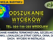 Wykrycie wycieku, Wrocław, tel. 504-746-203, cennik. Lokalizacja pęknięcia rury