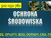 Obsługa firmy z ochrony środowiska, tel. 504-746-203, pomoc.